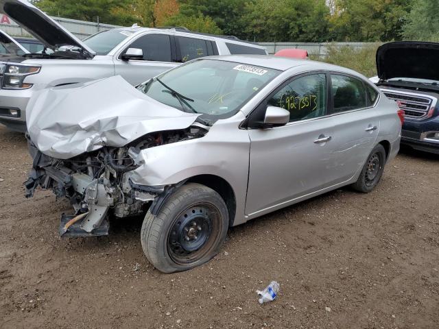 nissan sentra s 2019 3n1ab7apxky318139