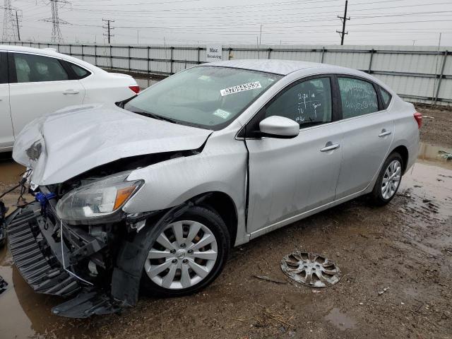 nissan sentra s 2019 3n1ab7apxky350492