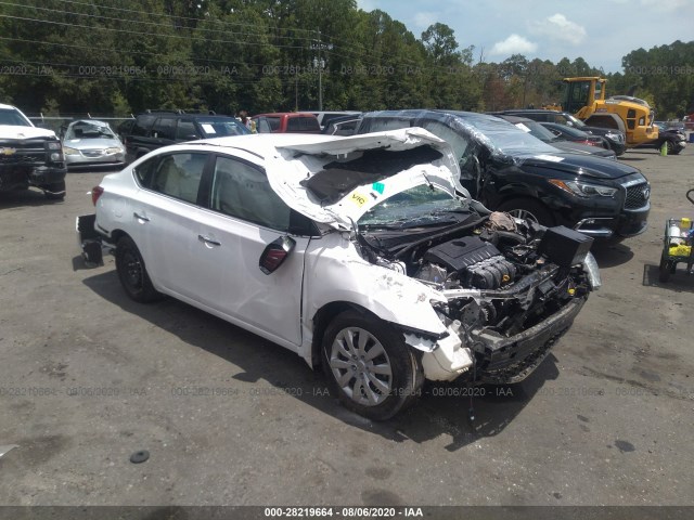 nissan sentra 2019 3n1ab7apxky394380