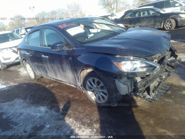 nissan sentra 2019 3n1ab7apxky422162