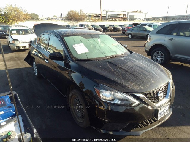 nissan sentra 2019 3n1ab7apxky425241