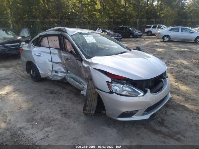 nissan sentra 2019 3n1ab7apxky443271