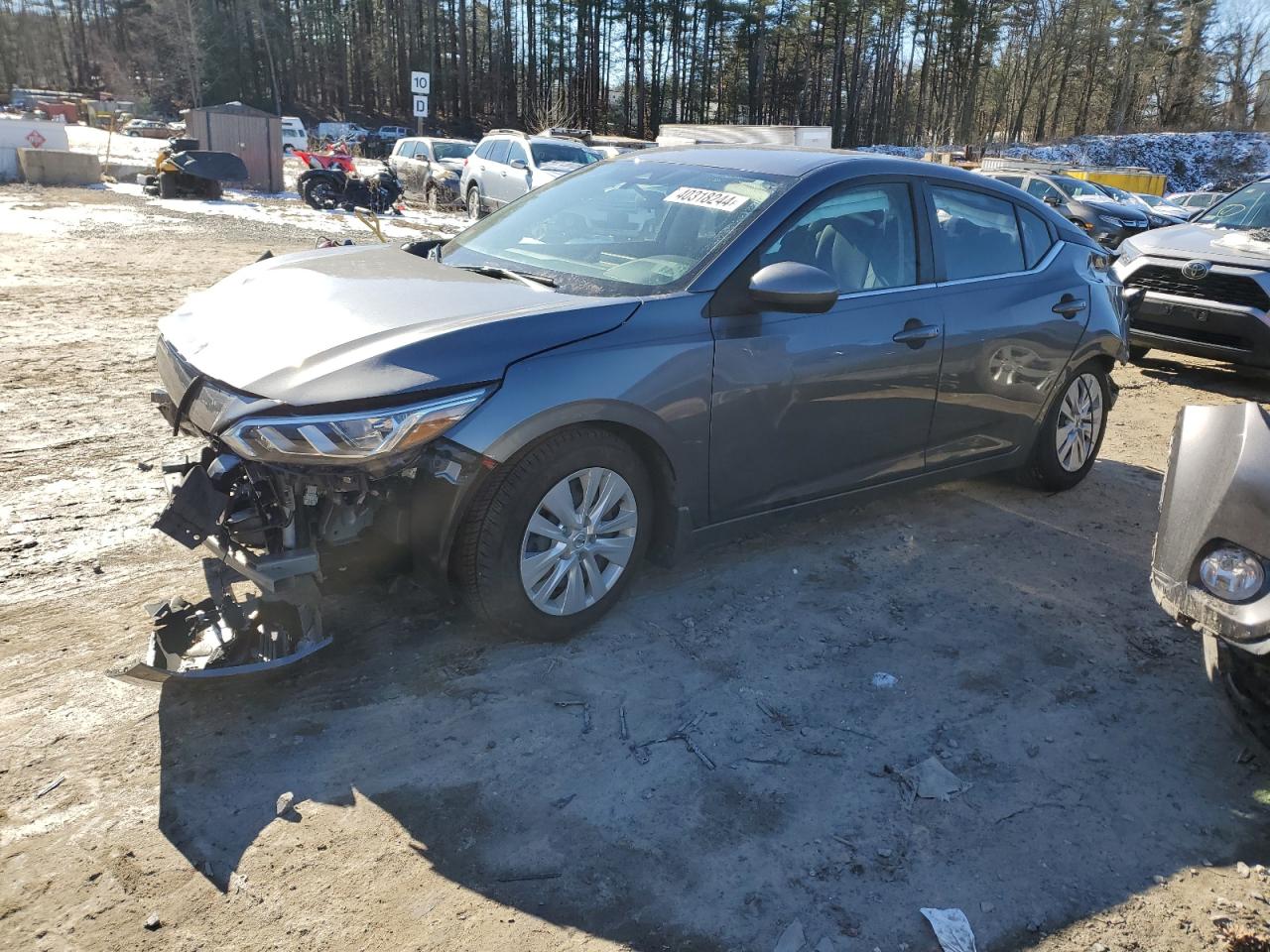 nissan sentra 2020 3n1ab88v7ly227110