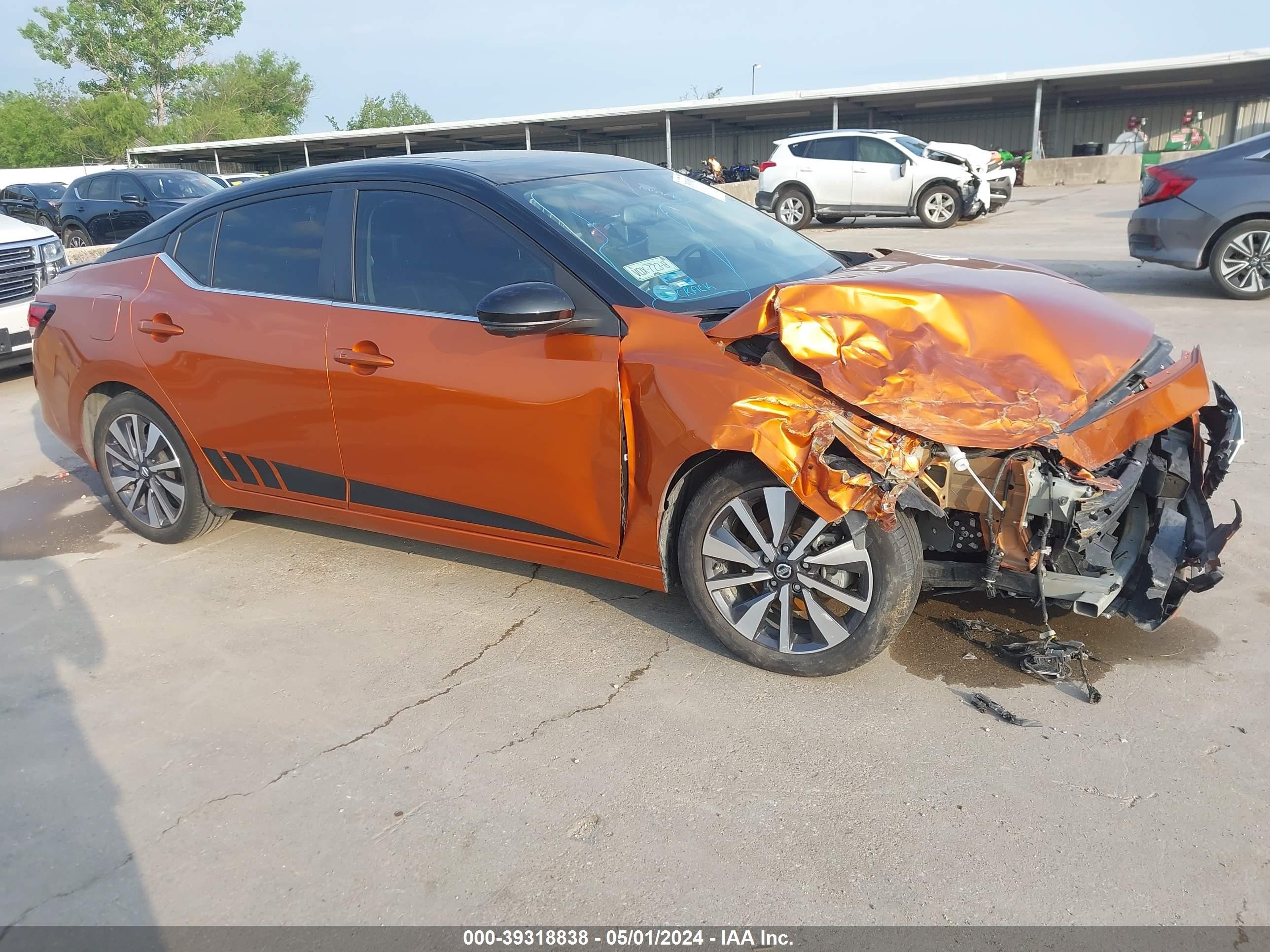 nissan sentra 2021 3n1ab8aexmy237360