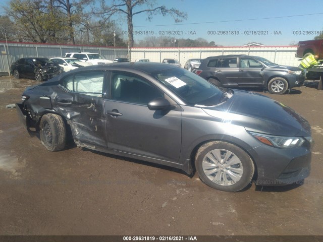 nissan sentra 2020 3n1ab8bv0ly260093