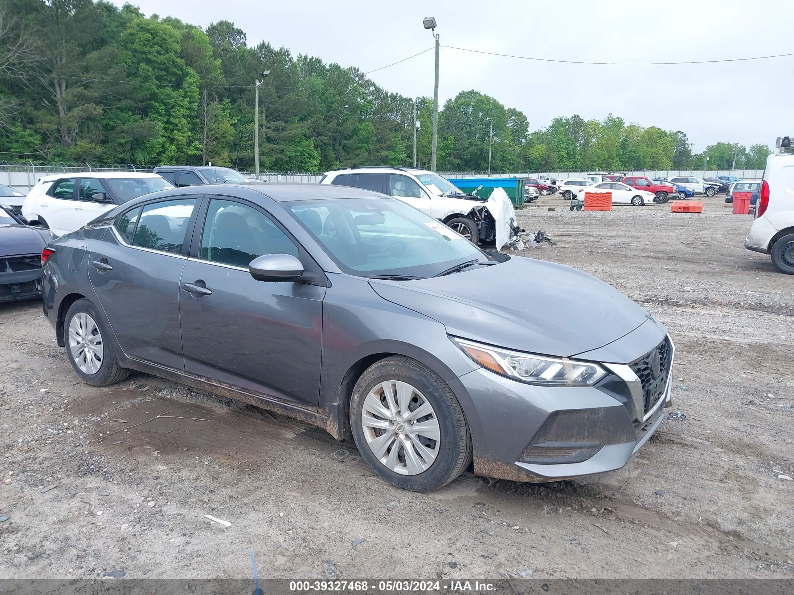 nissan sentra 2020 3n1ab8bv0ly285754