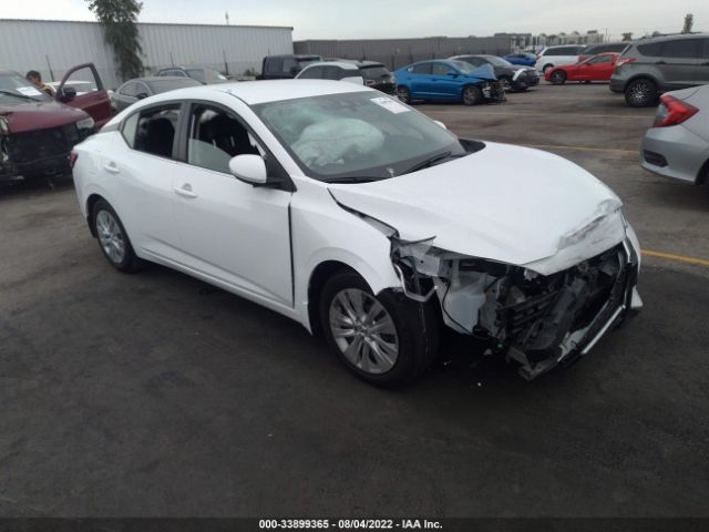 nissan sentra 2021 3n1ab8bv0my258474