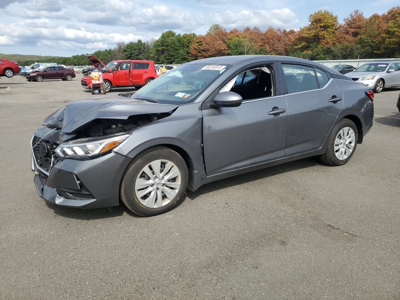 nissan sentra 2022 3n1ab8bv0ny259903