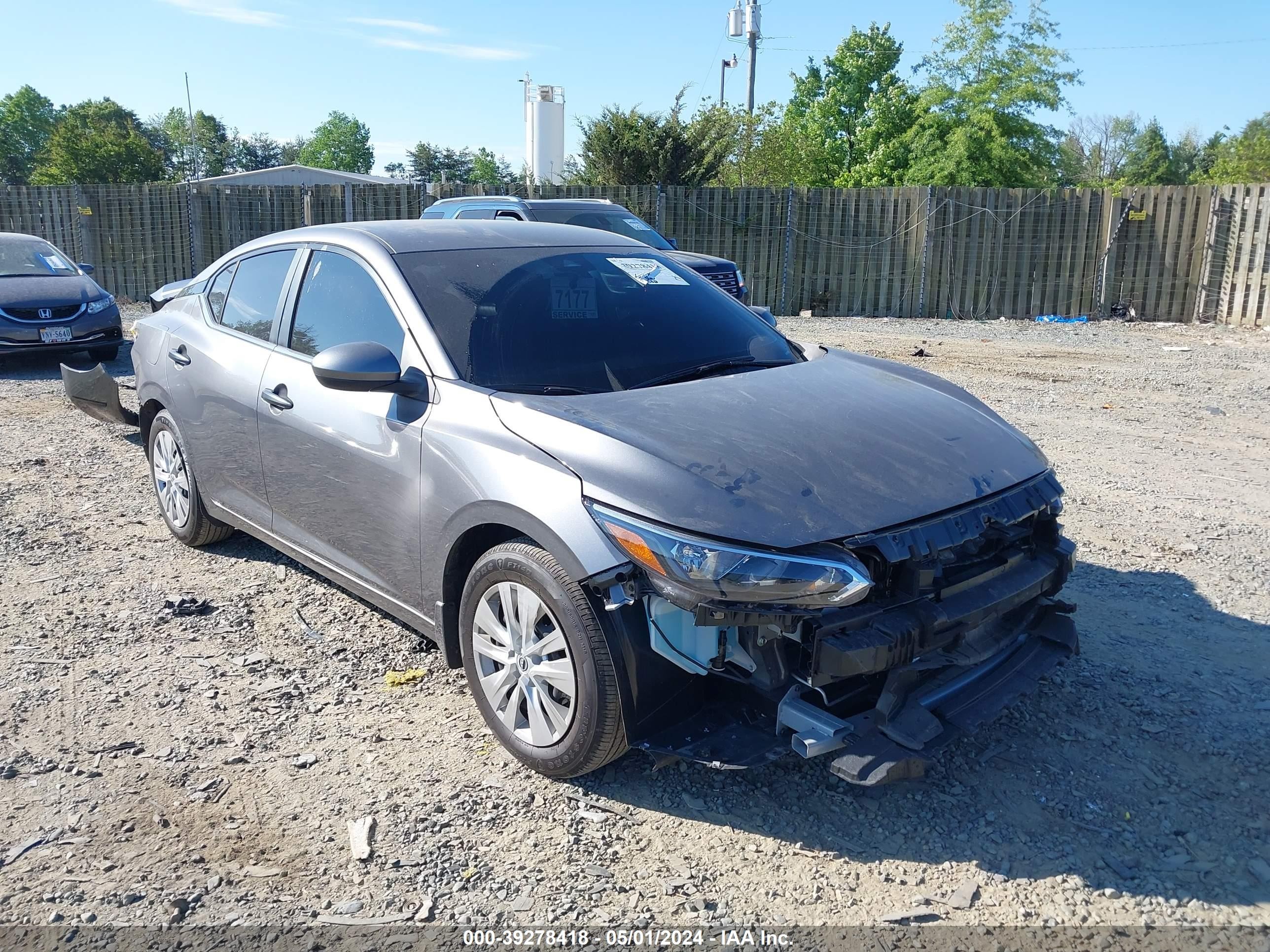 nissan sentra 2024 3n1ab8bv0ry210223