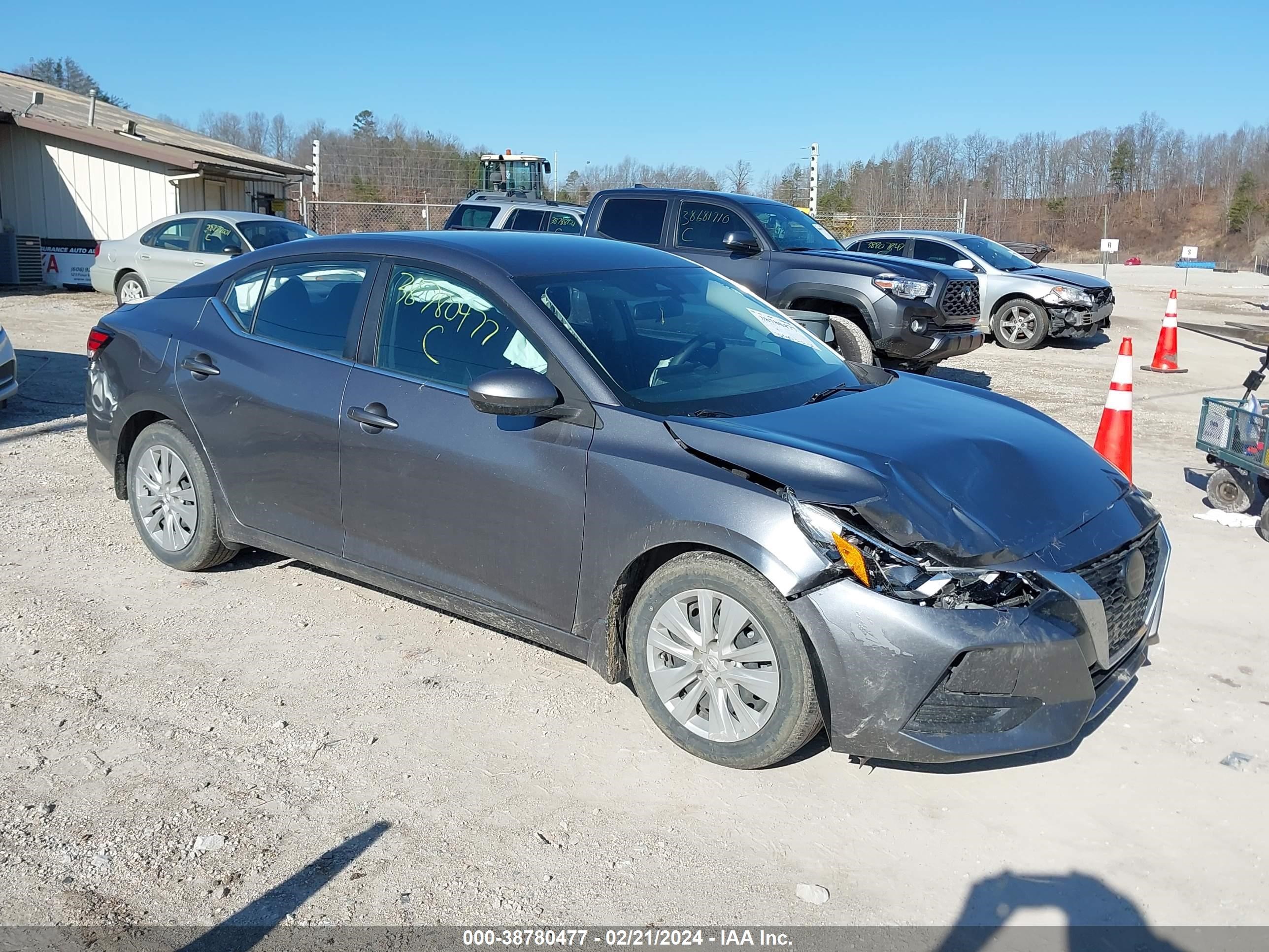 nissan sentra 2021 3n1ab8bv1my230103