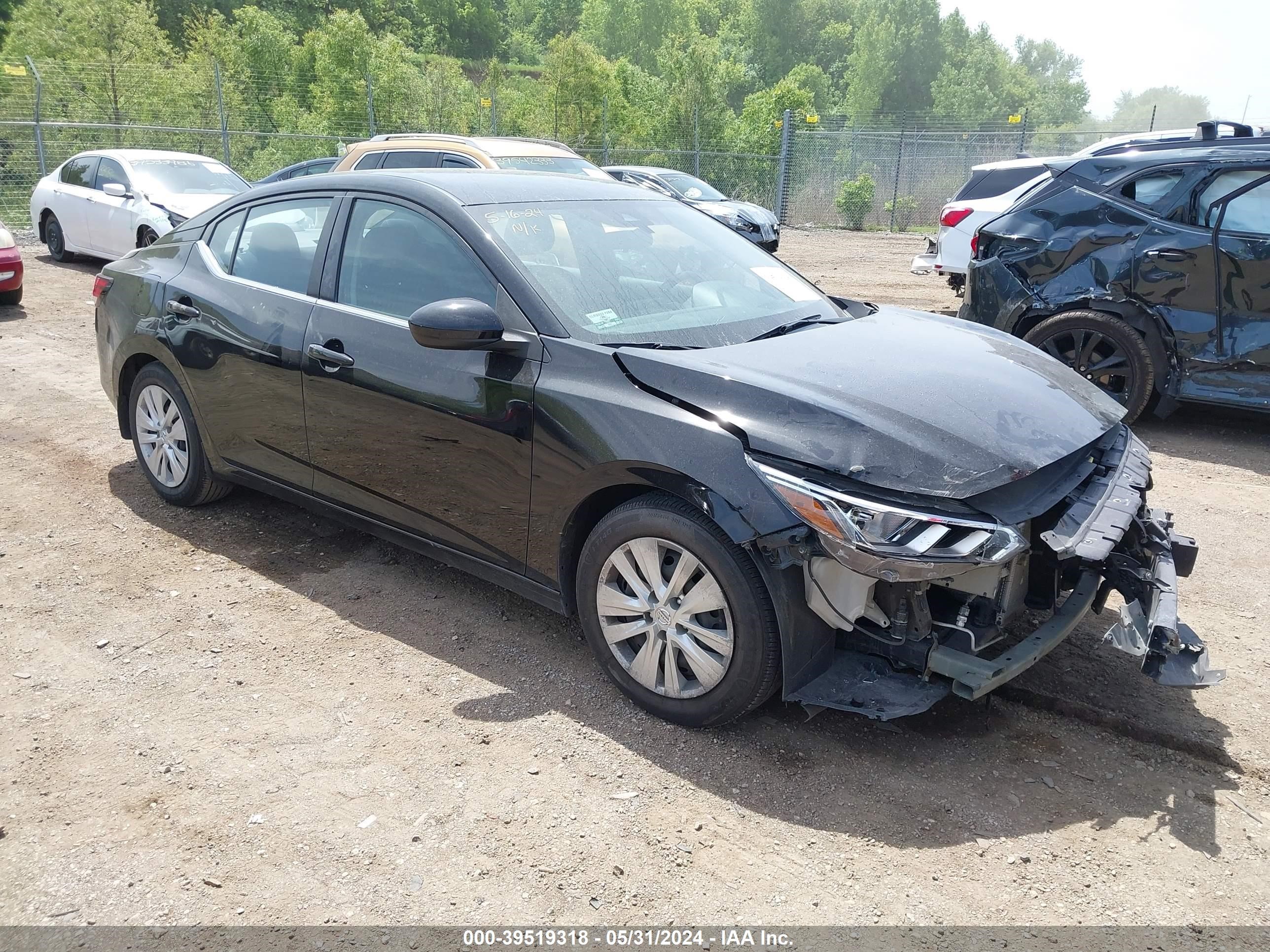 nissan sentra 2021 3n1ab8bv1my231235