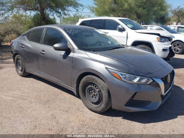 nissan sentra 2021 3n1ab8bv4my266545