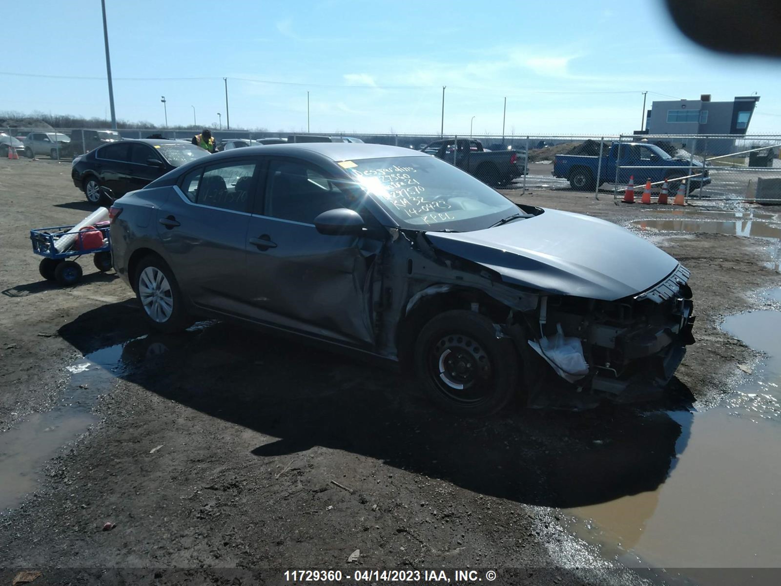 nissan sentra 2021 3n1ab8bv4my297570