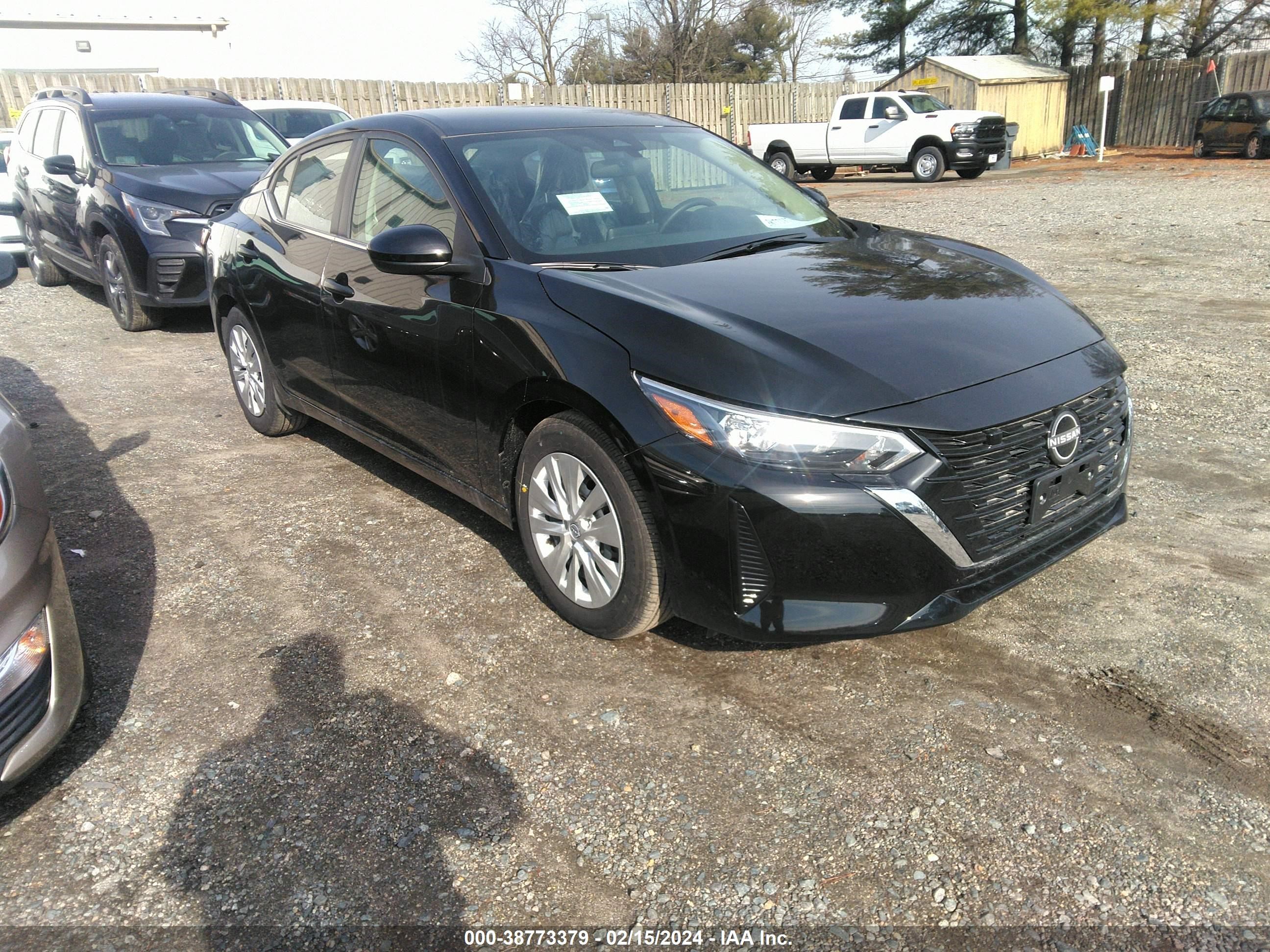 nissan sentra 2024 3n1ab8bv4ry201380