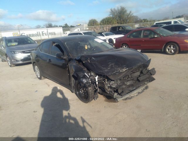 nissan sentra 2020 3n1ab8bv5ly214565