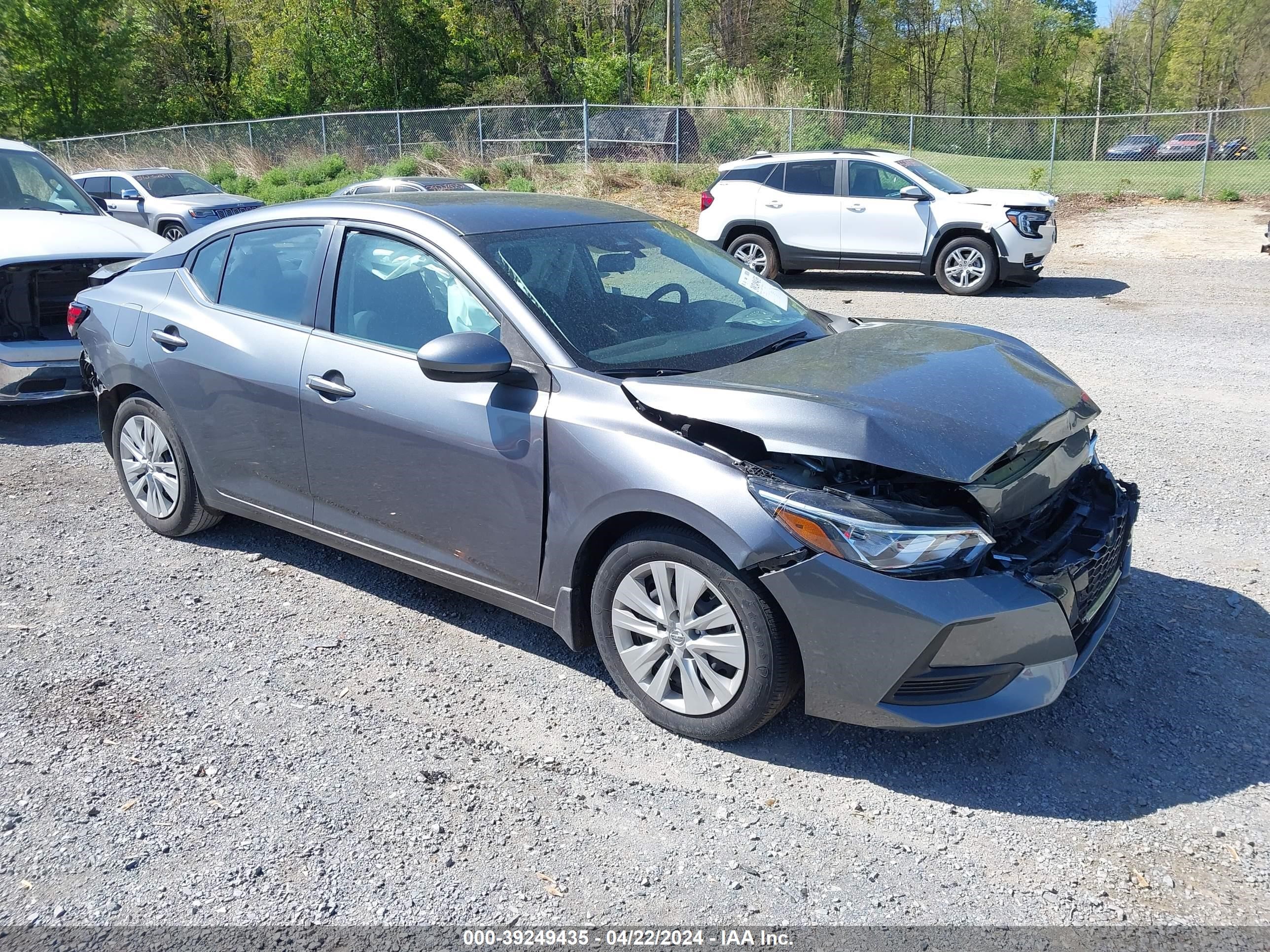 nissan sentra 2022 3n1ab8bv5ny222040