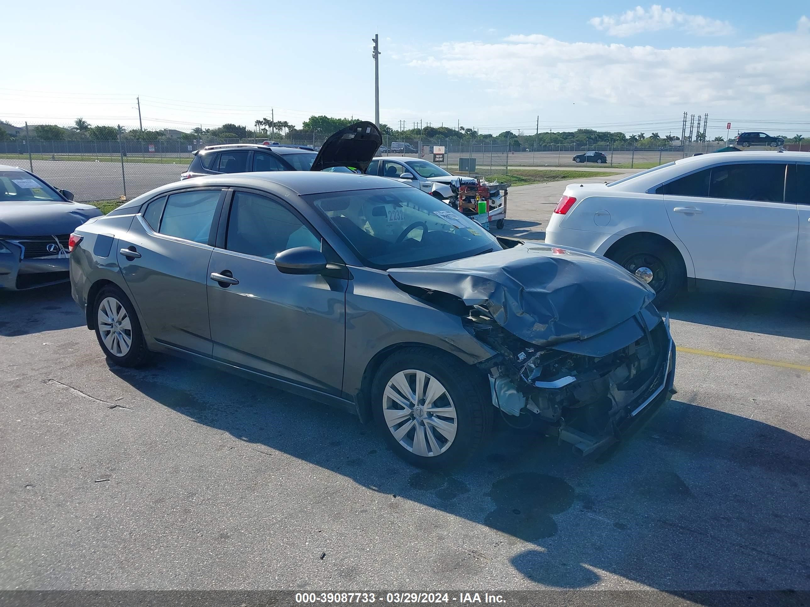 nissan sentra 2020 3n1ab8bv8ly276252