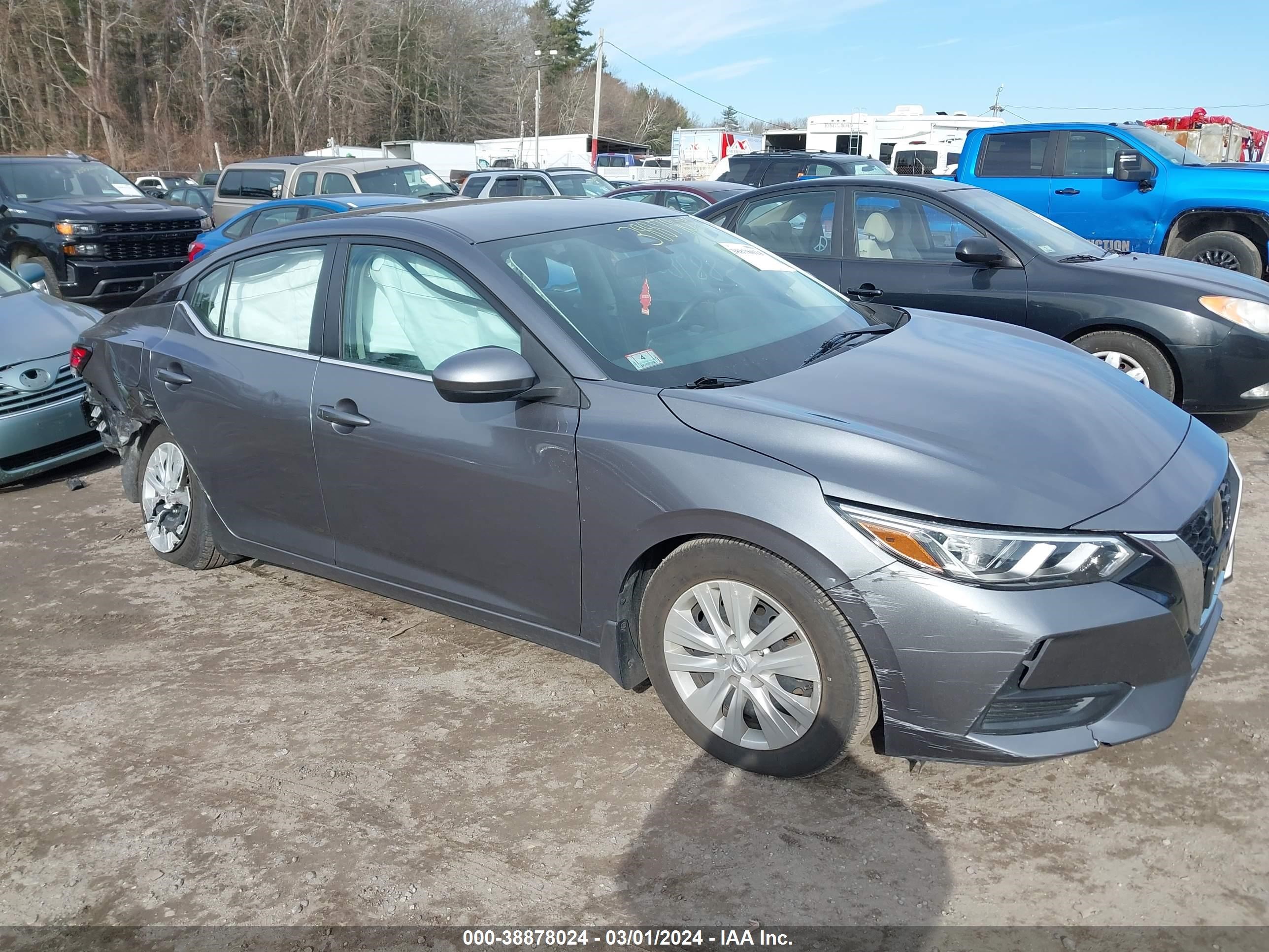 nissan sentra 2020 3n1ab8bv8ly309380