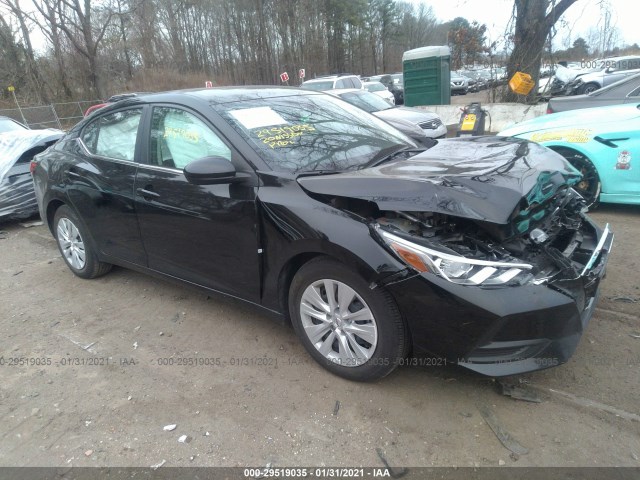 nissan sentra 2020 3n1ab8bv9ly222684