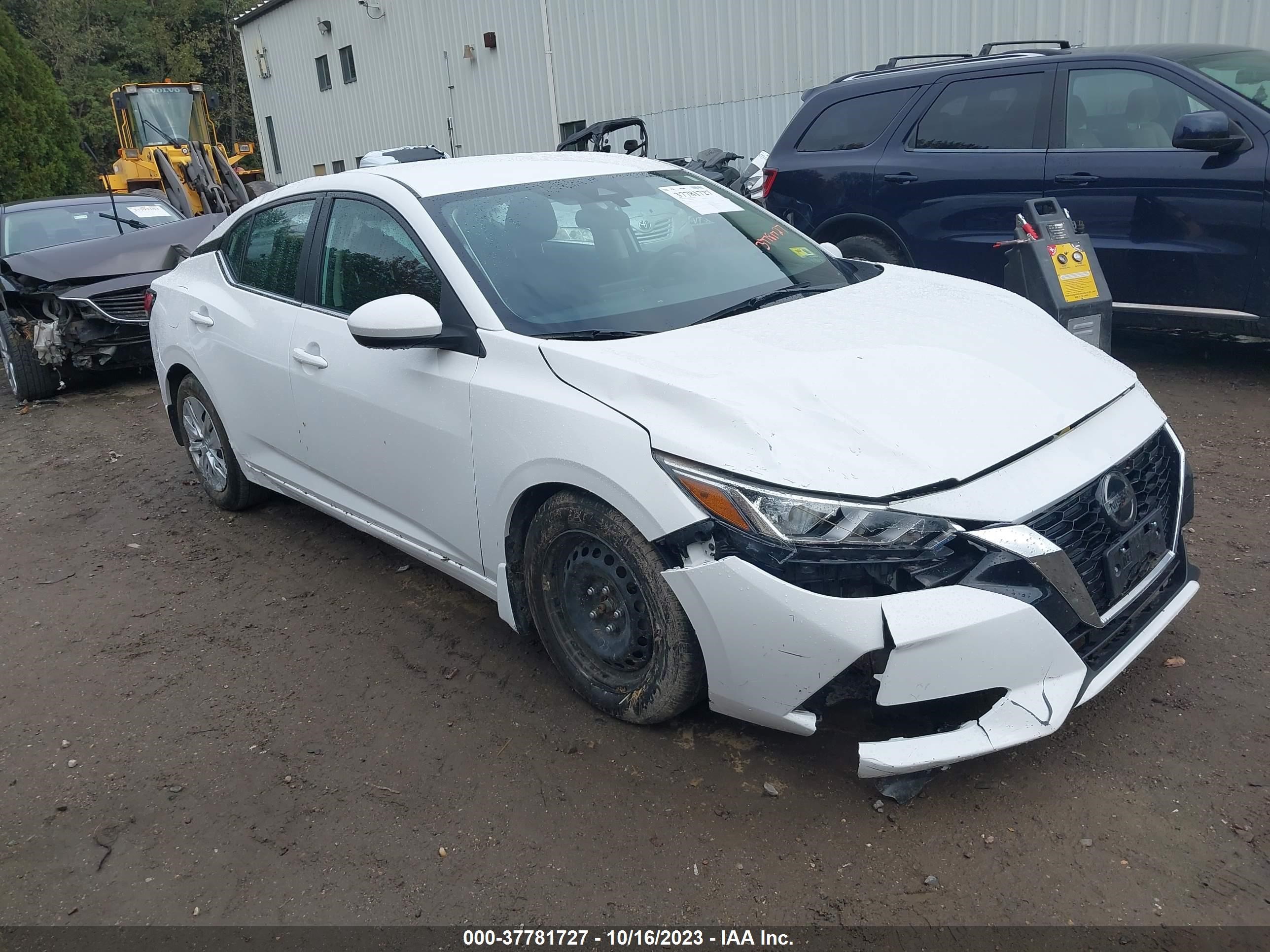 nissan sentra 2020 3n1ab8bv9ly223351