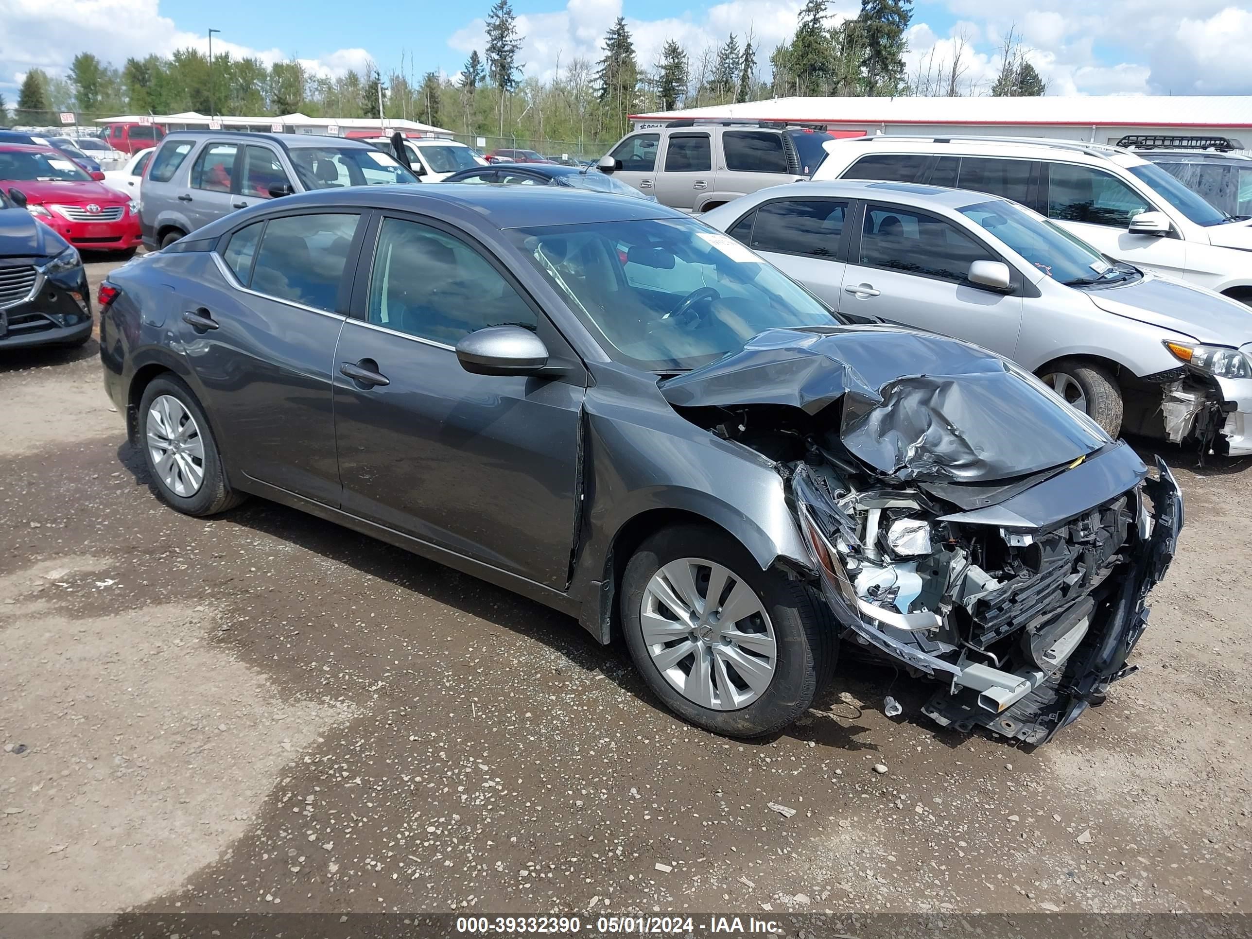 nissan sentra 2022 3n1ab8bv9ny259995