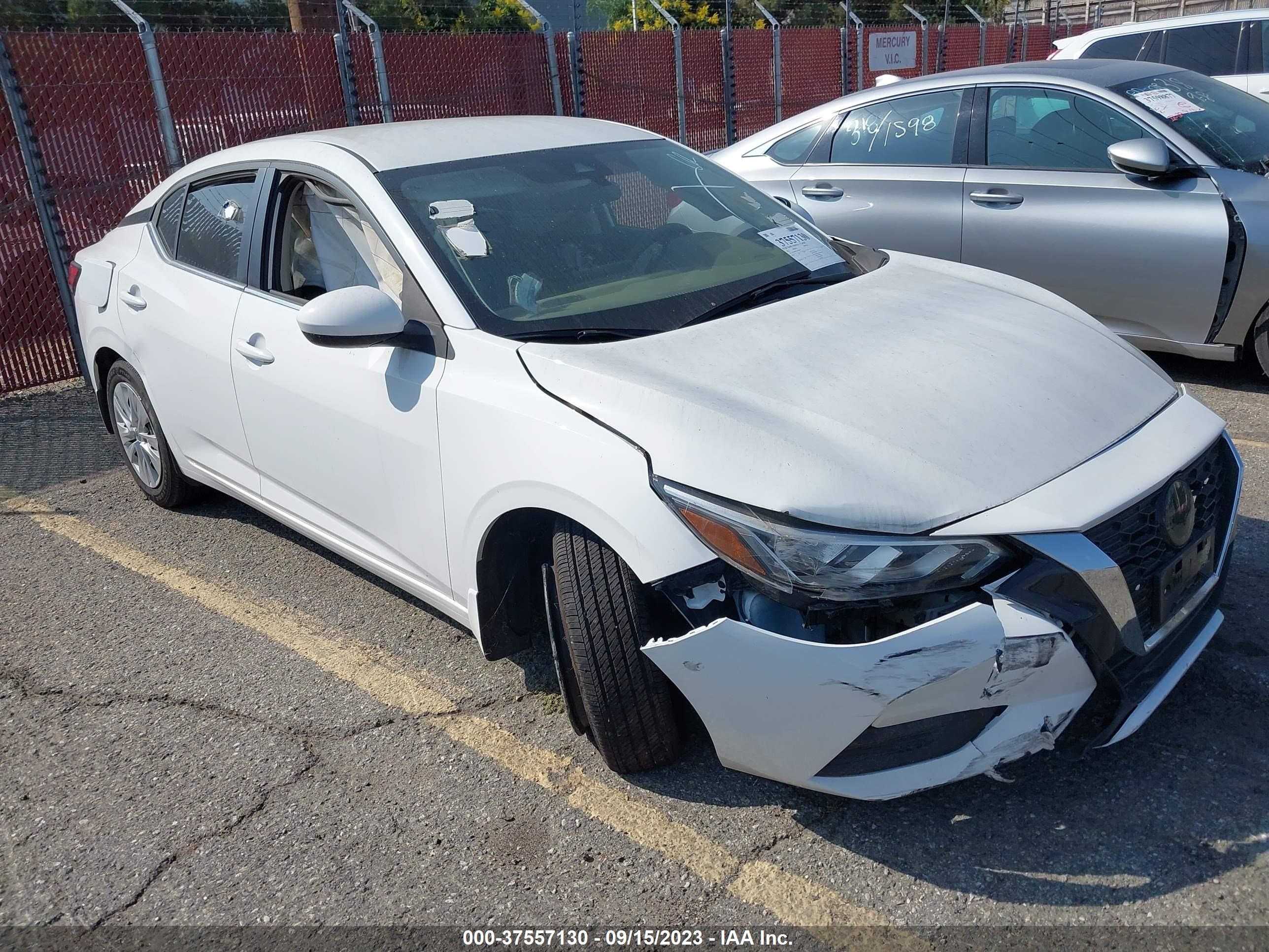 nissan sentra 2022 3n1ab8bvxny239481