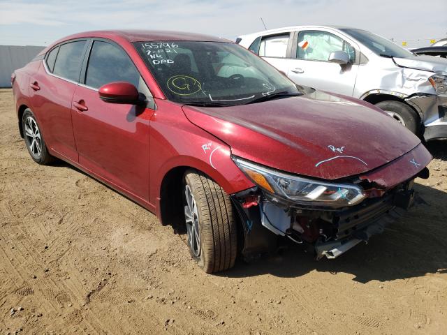 nissan sentra sv 2020 3n1ab8cv0ly222667