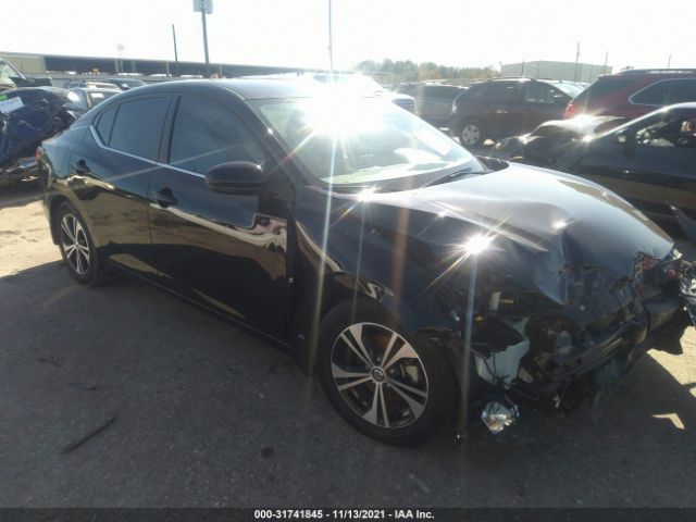 nissan sentra 2020 3n1ab8cv0ly231434