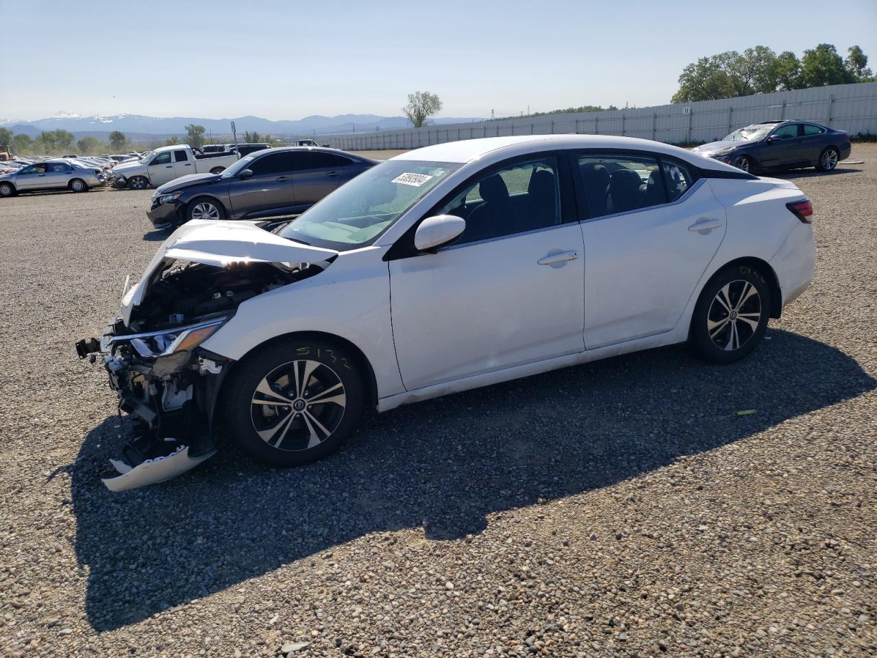 nissan sentra 2021 3n1ab8cv0my223173