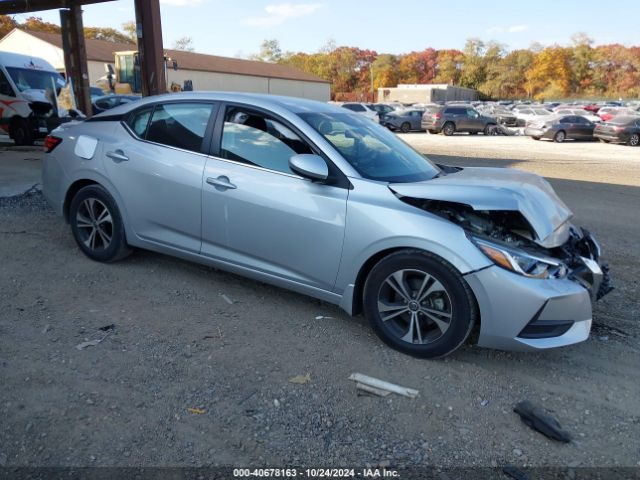 nissan sentra 2021 3n1ab8cv0my232505