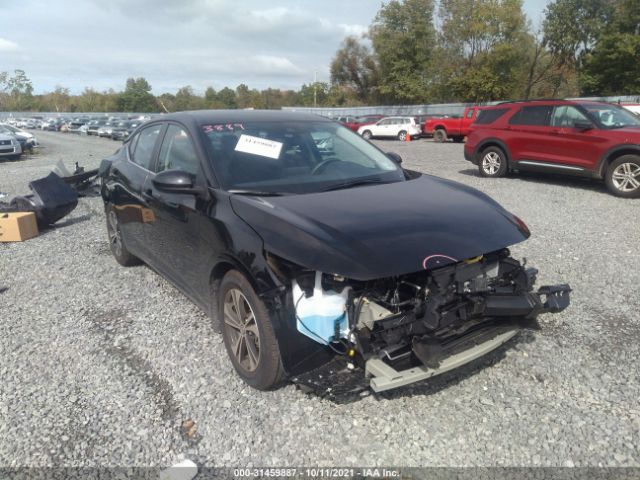 nissan sentra 2021 3n1ab8cv0my284880