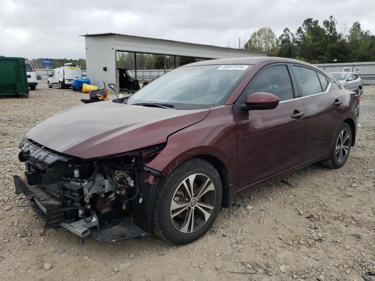 nissan sentra 2022 3n1ab8cv0ny255025