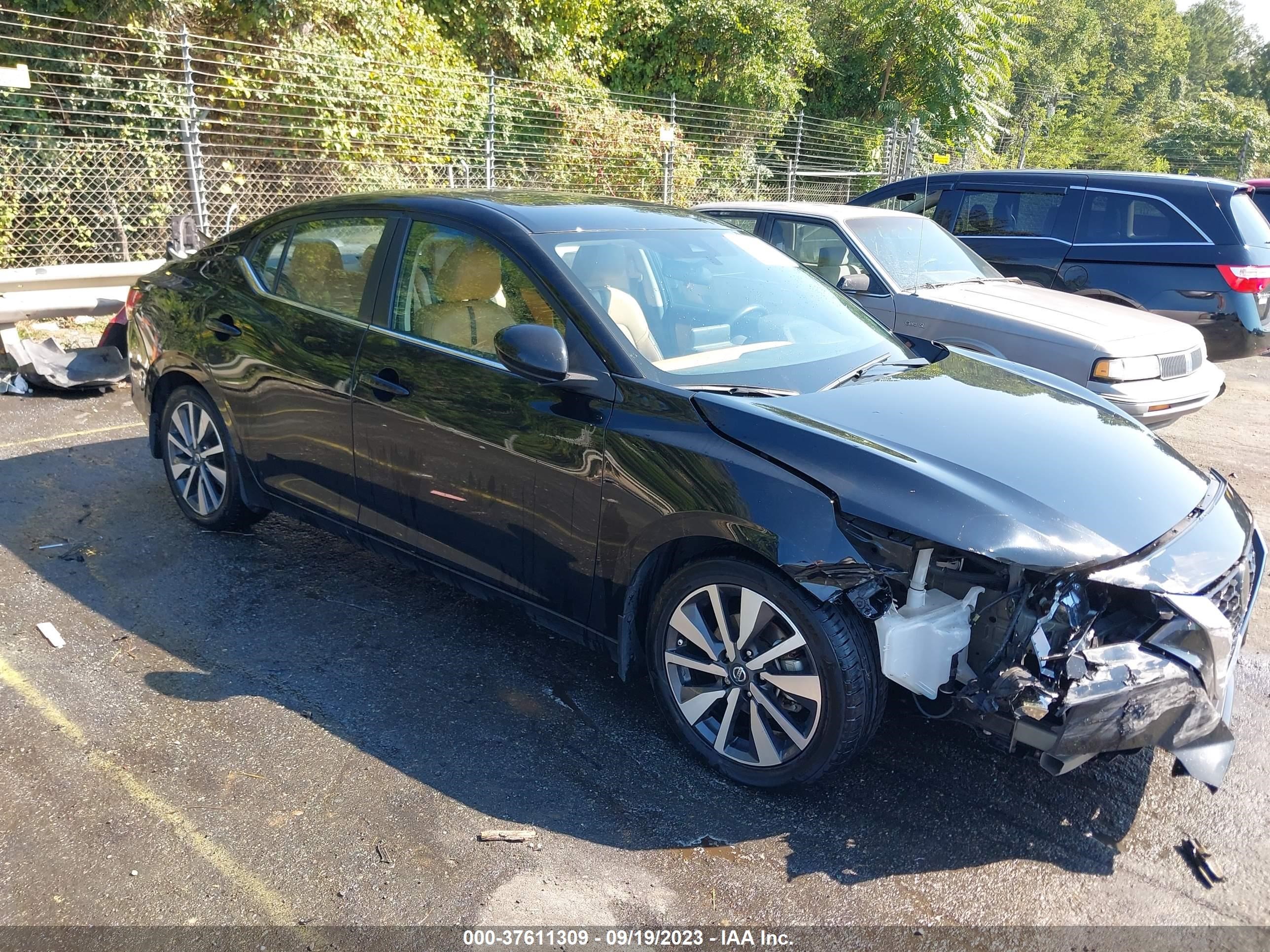 nissan sentra 2021 3n1ab8cv1my213686