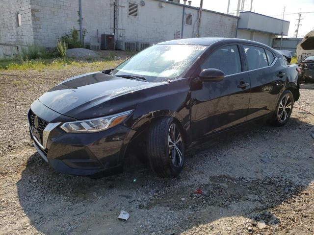 nissan sentra sv 2021 3n1ab8cv1my276142