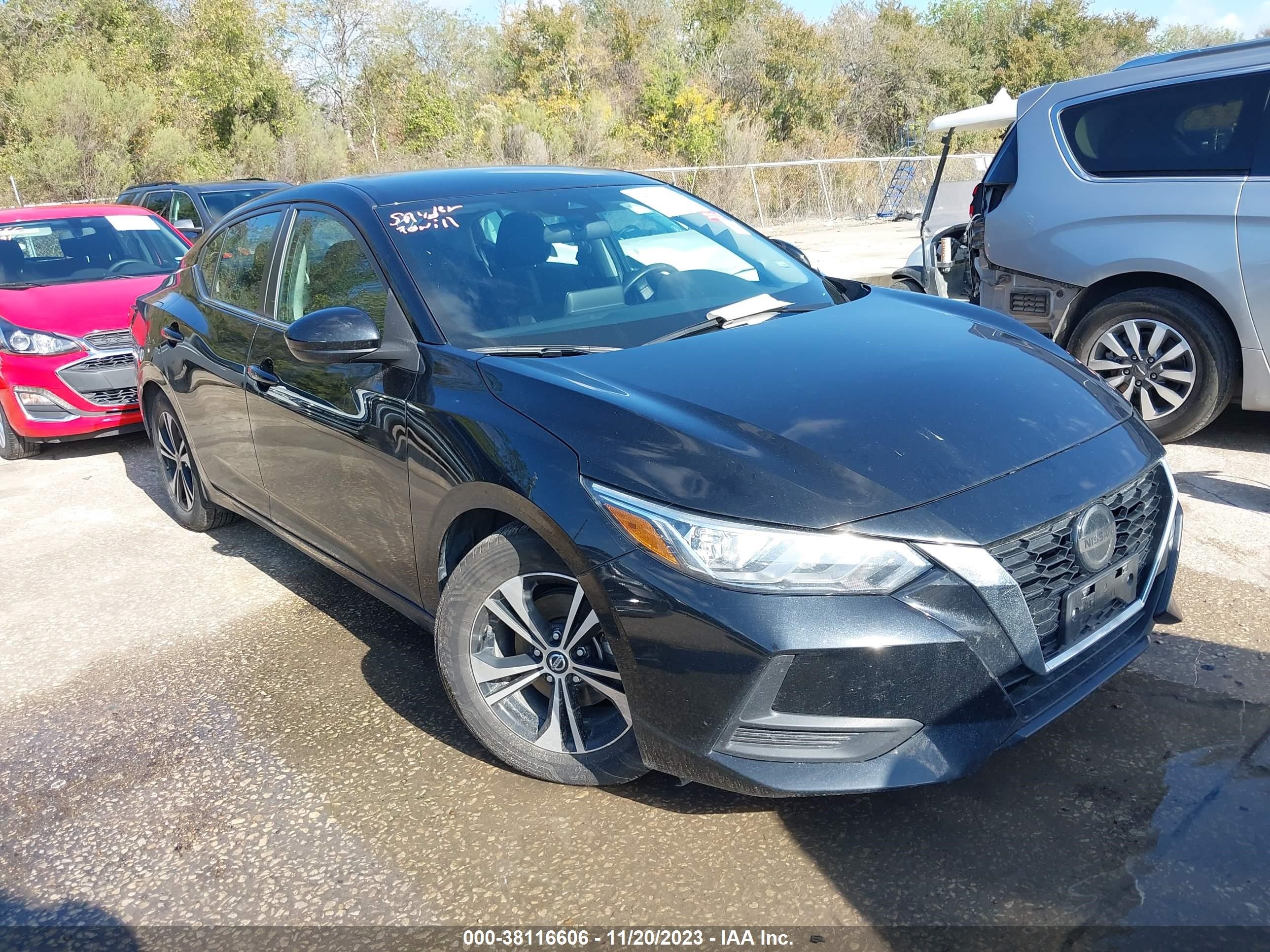 nissan sentra 2021 3n1ab8cv1my283723