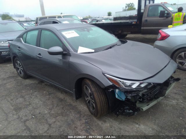 nissan sentra 2021 3n1ab8cv1my293605