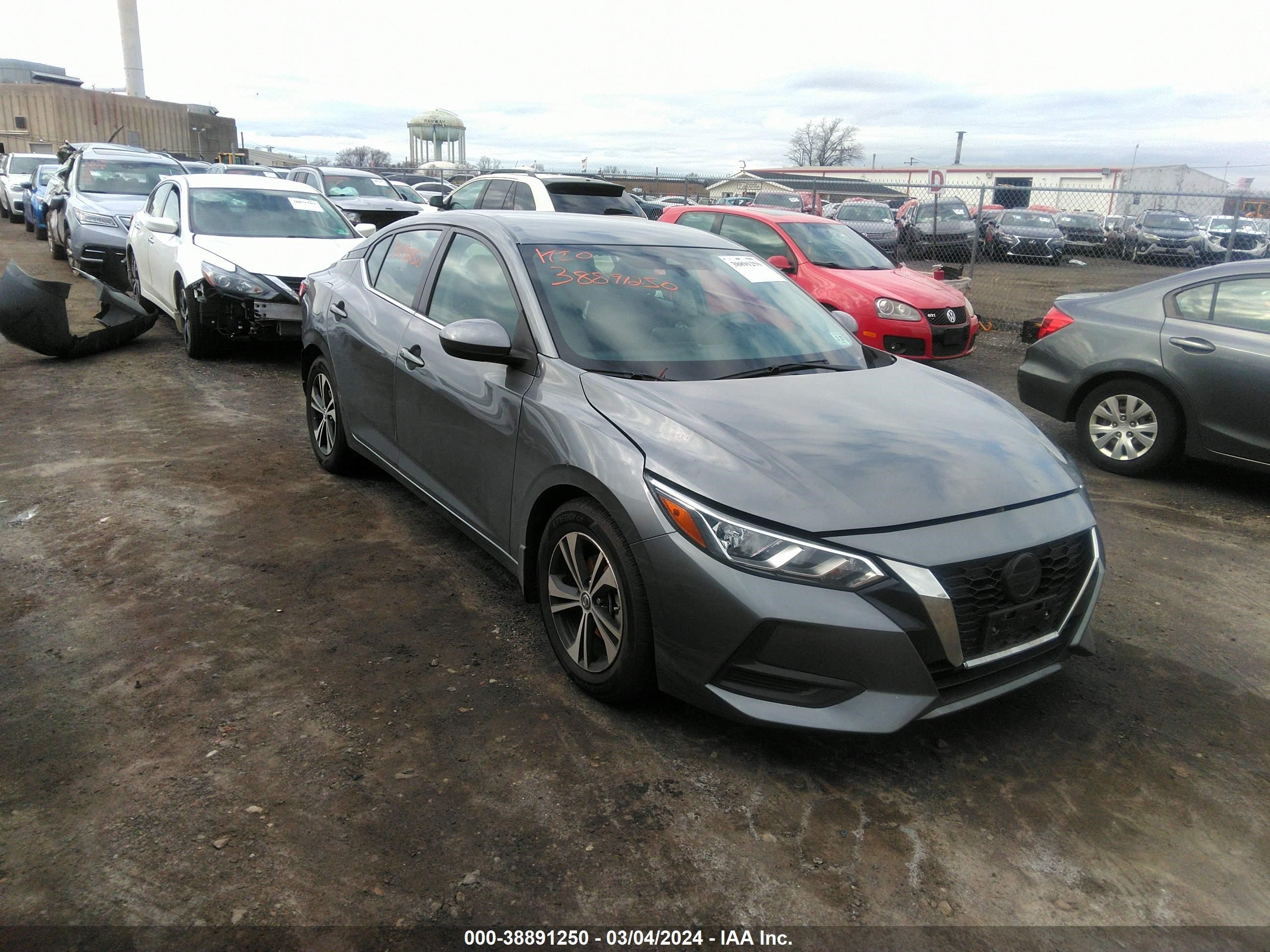 nissan sentra 2022 3n1ab8cv1ny215049