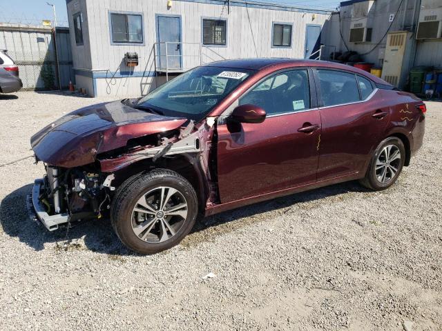 nissan sentra sv 2022 3n1ab8cv1ny268656