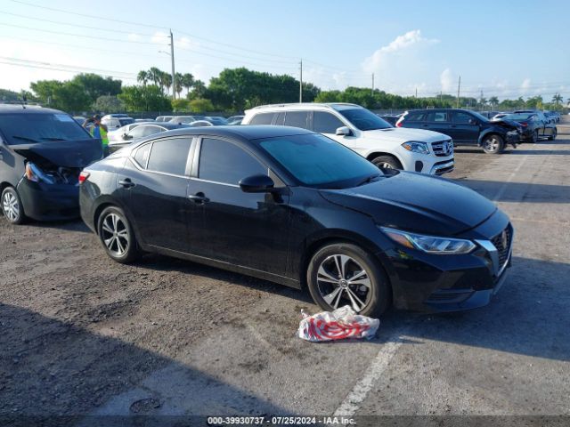 nissan sentra 2022 3n1ab8cv1ny316155