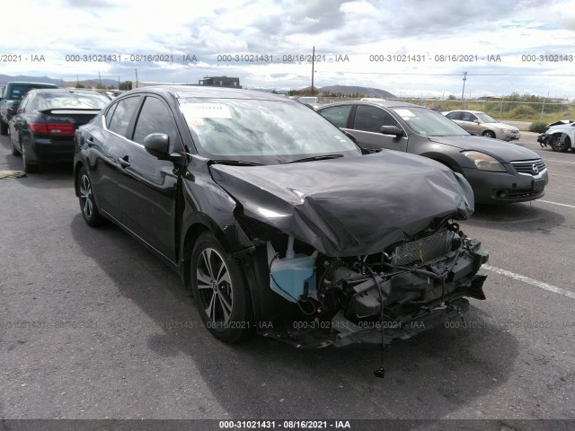 nissan sentra 2020 3n1ab8cv2ly218765