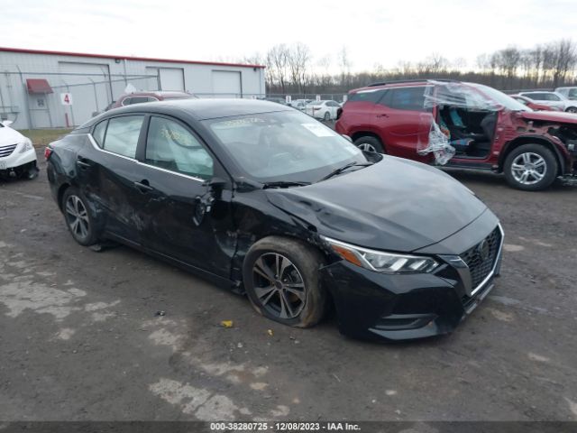 nissan sentra 2020 3n1ab8cv2ly224288