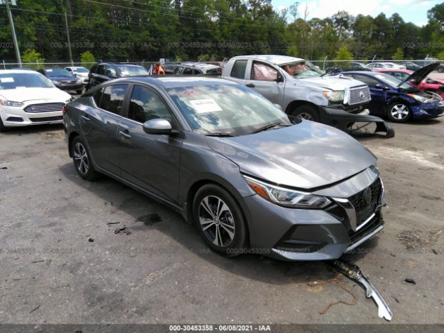 nissan sentra 2020 3n1ab8cv2ly249286