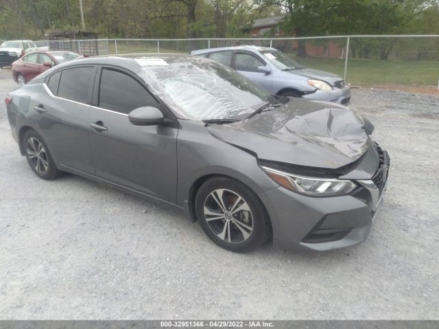 nissan sentra 2020 3n1ab8cv2ly258859