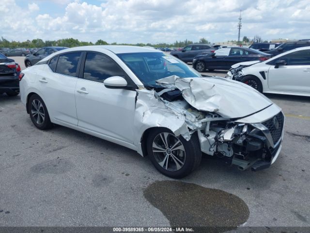 nissan sentra 2020 3n1ab8cv2ly275807