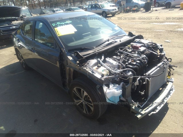 nissan sentra 2020 3n1ab8cv2ly279615