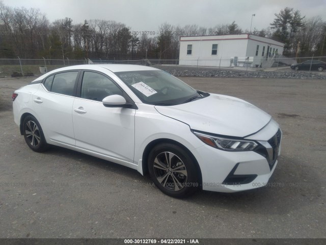 nissan sentra 2020 3n1ab8cv2ly305338