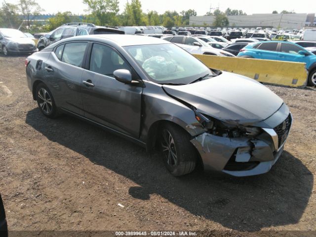 nissan sentra 2021 3n1ab8cv2my214989