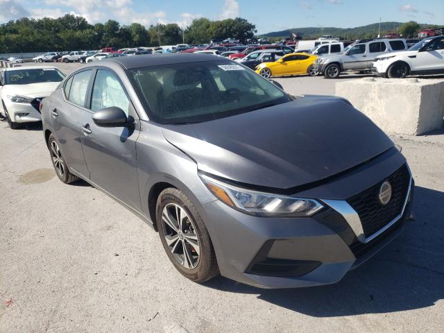 nissan sentra sv 2021 3n1ab8cv2my235308