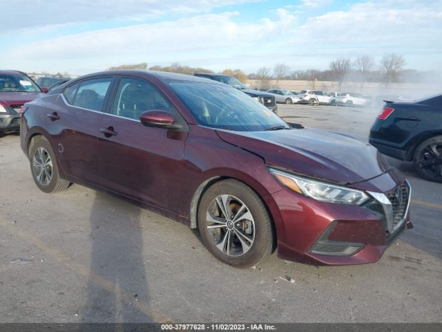 nissan sentra 2021 3n1ab8cv2my247412