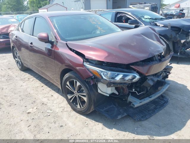 nissan sentra 2021 3n1ab8cv2my309326